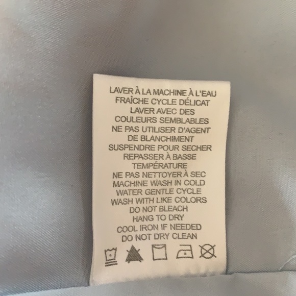 👗 Fleur Bleve Dress Blue Floral Sleeveless rouched mini Roomy Medium - Picture 8 of 10